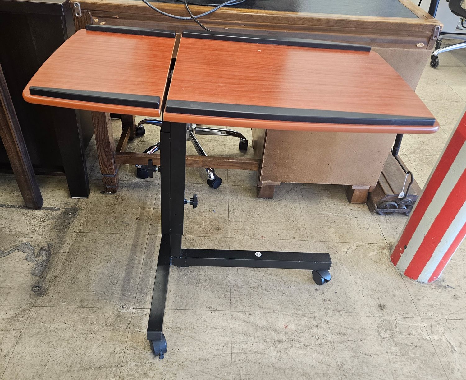 Roll With It Adjustable Laptop Desk