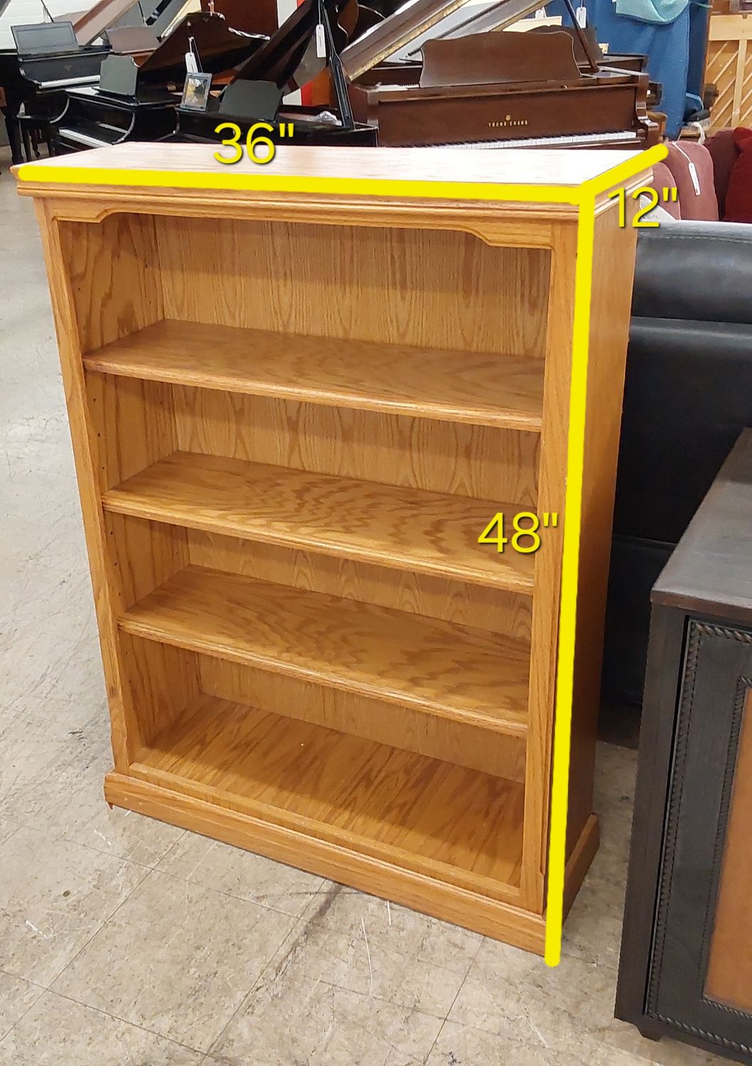 Classic Oak Bookcase