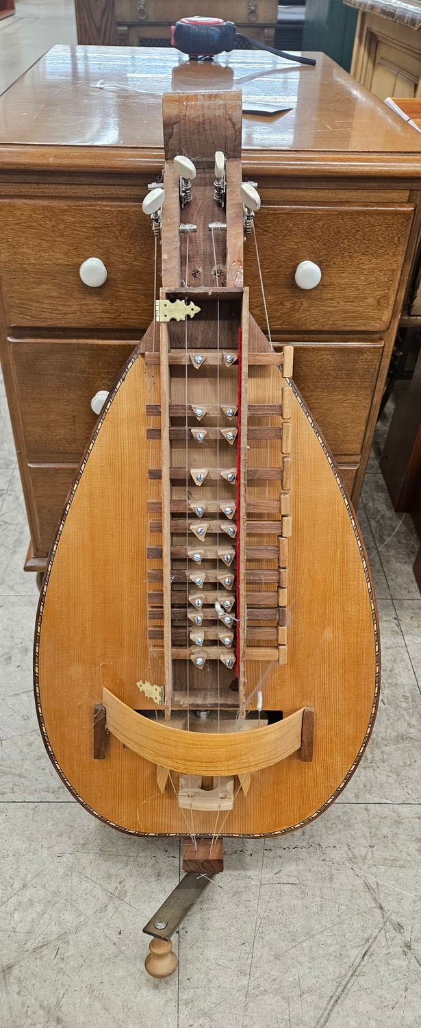 One-of-a-Kind Handmade Hurdy-Gurdy