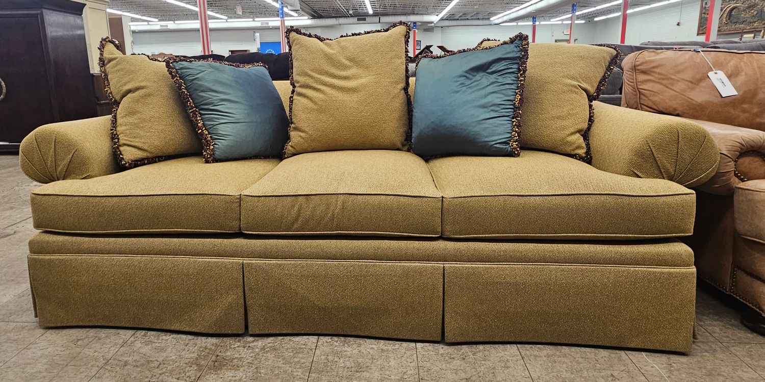Oversized Olive Comfort Sofa - FREE DELIVERY