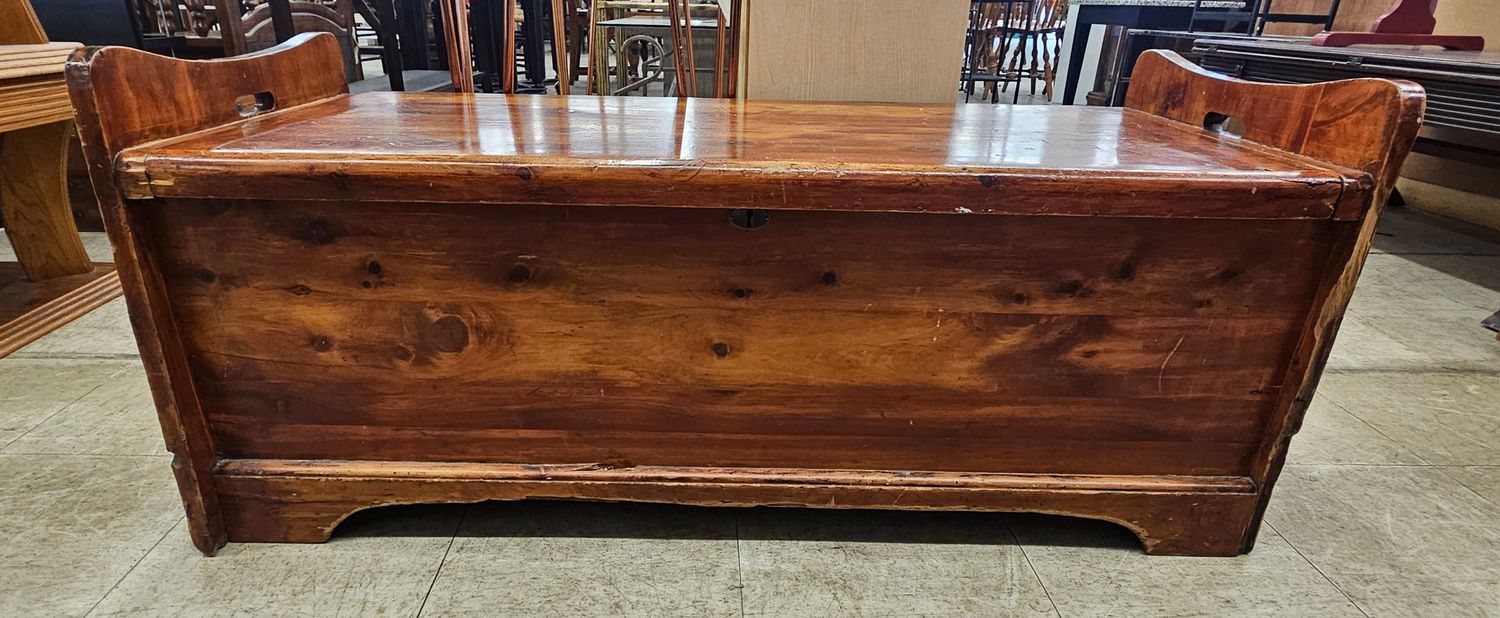 Old World Wooden Storage Chest