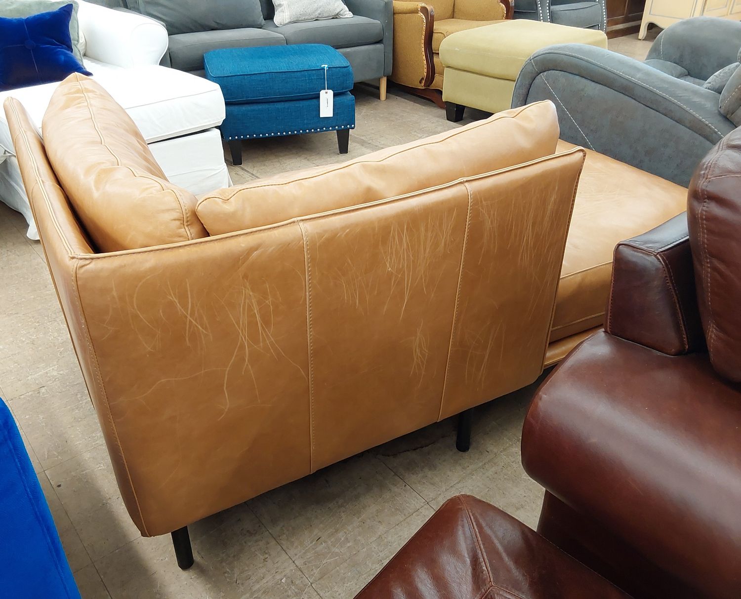 Crate &amp; Barrel Chaise Lounge - FREE DELIVERY