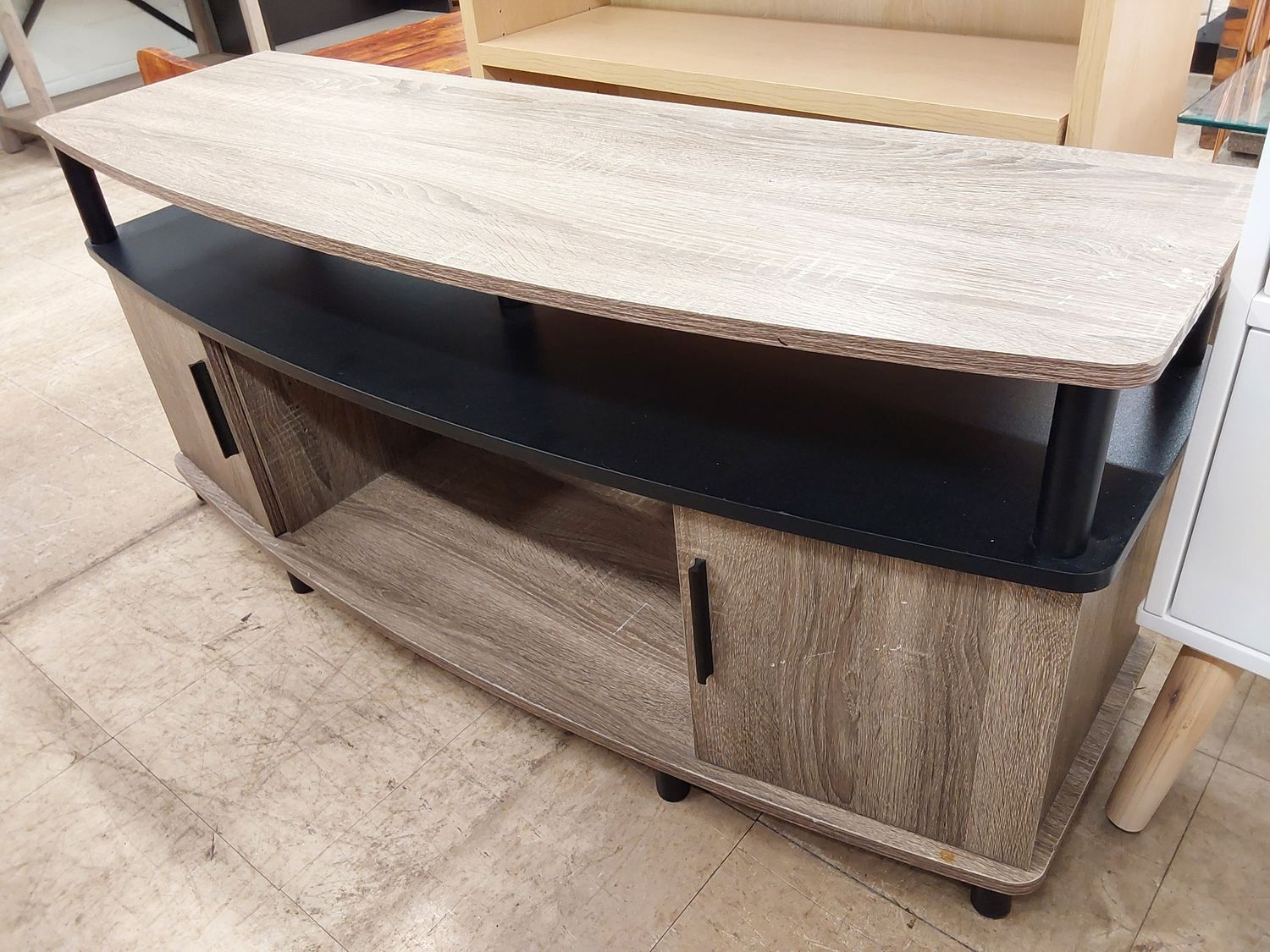 Modern Ash TV Stand