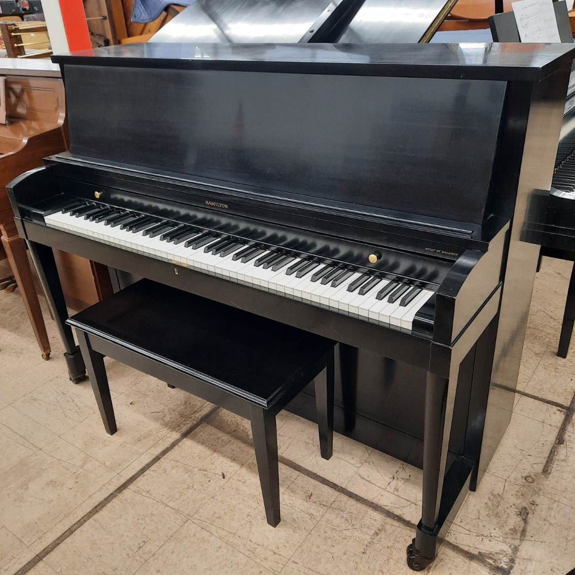 Black Hamilton (Baldwin) Studio Piano **FREE DELIVERY**