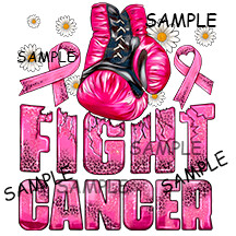 FIGHT CANCER DTF TRANFER