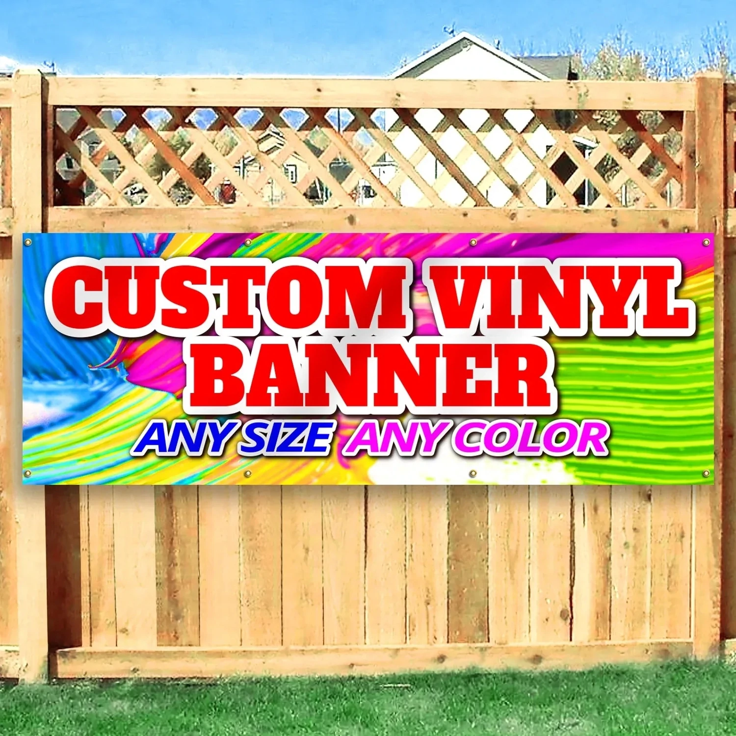 CUSTOM VINYL BANNER CUSTOM VINYL BANNER
