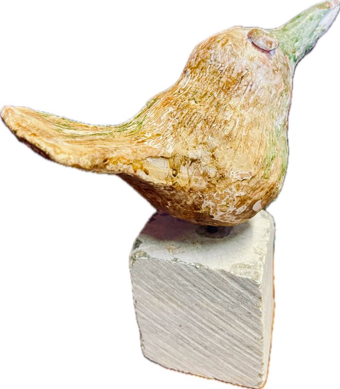 hand made ceramic bird
