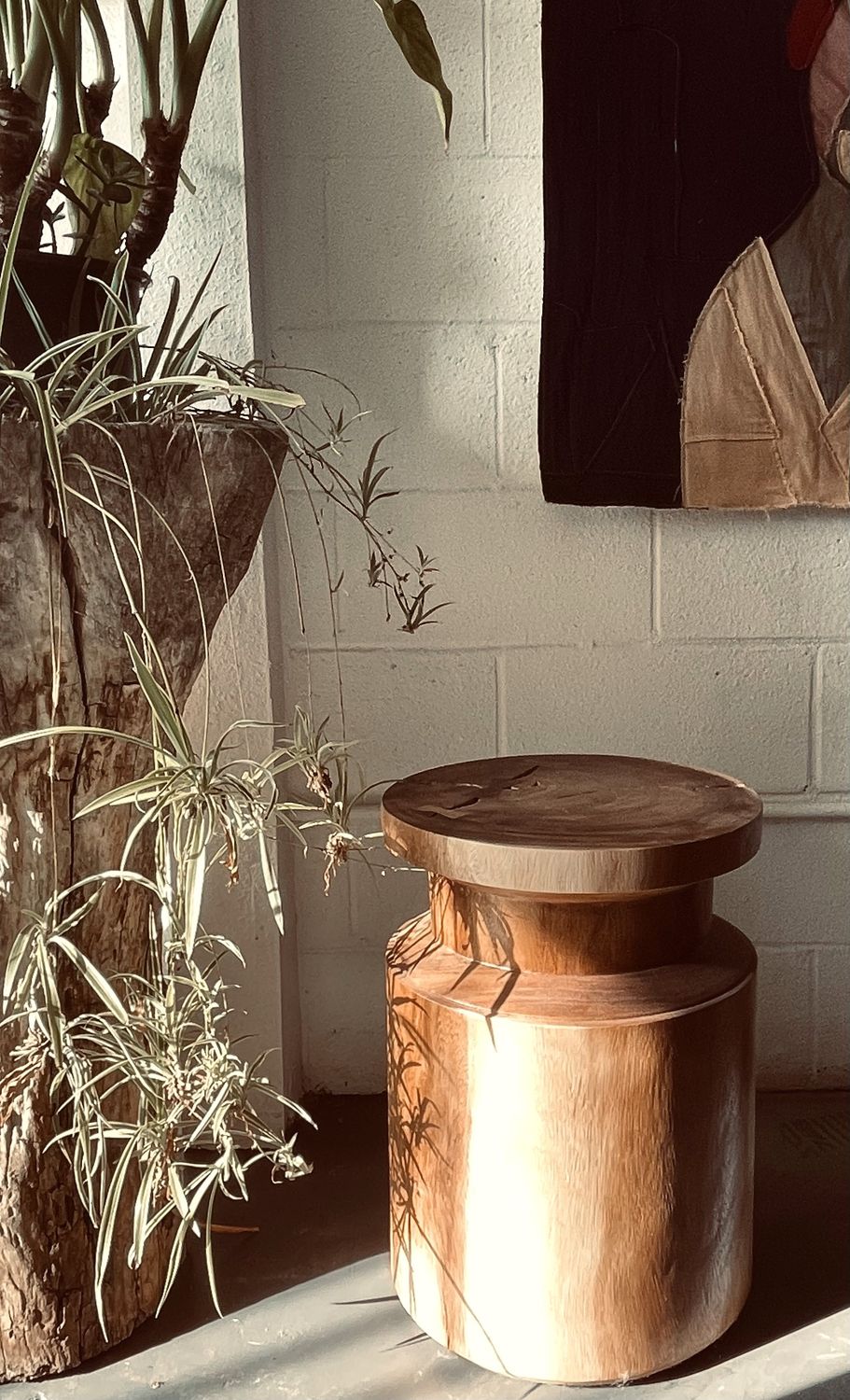 milk jug stool
