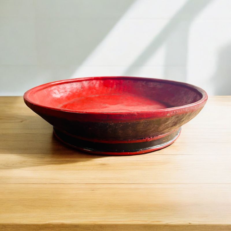 vintage lacquered tray