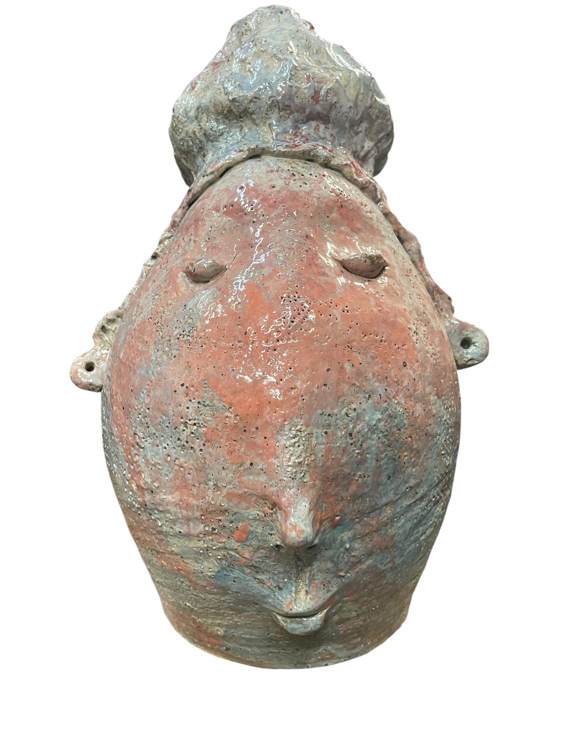 whimsical sculpted head
