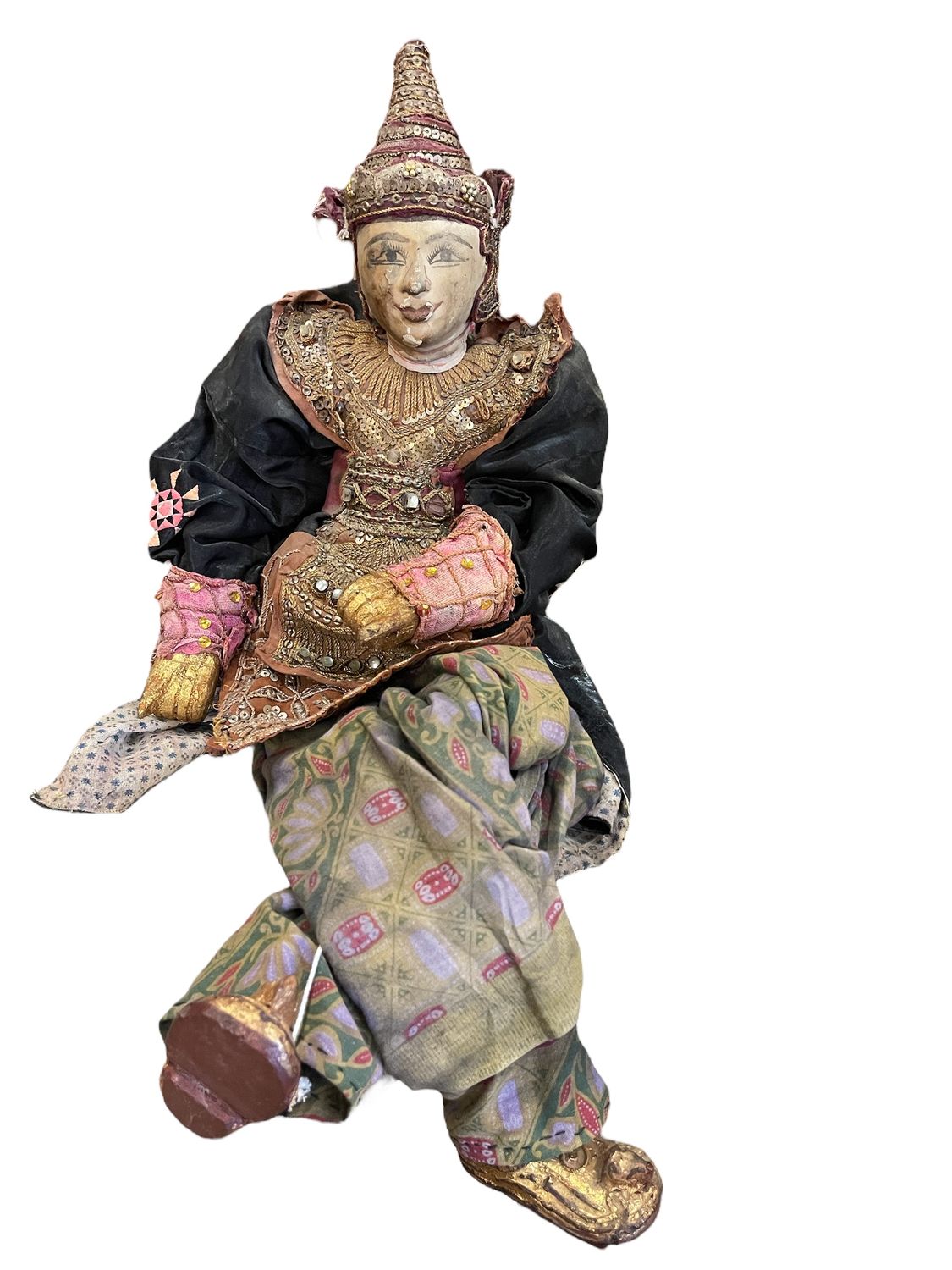 vintage puppet from Burma