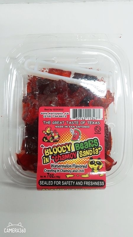 Chamoy Sandia Bears 6oz.