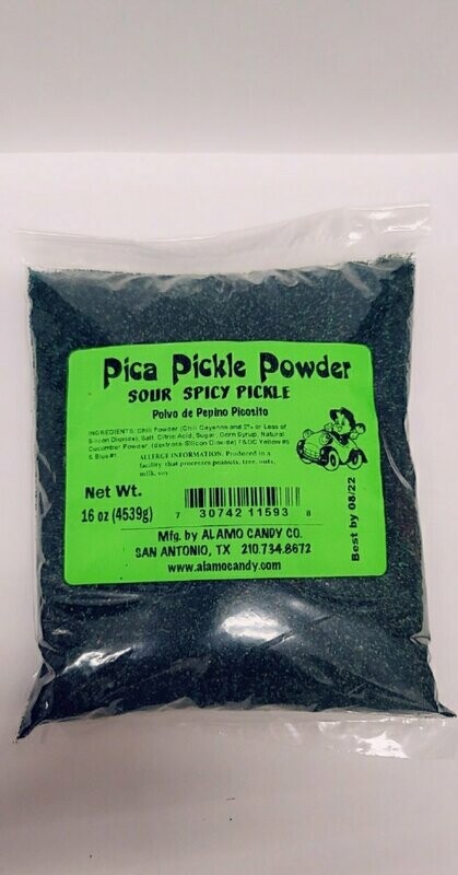 Alamo Candy Pica Pickle Powder bag 1lb limit is 10(POPULAR SELLER)
