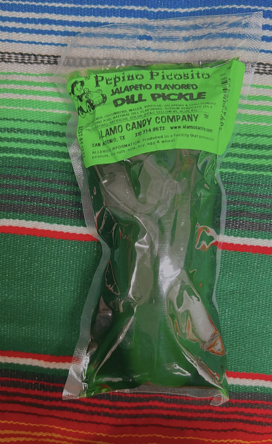 Alamo Candy Pickle Jalapeño Flavored Limit 3