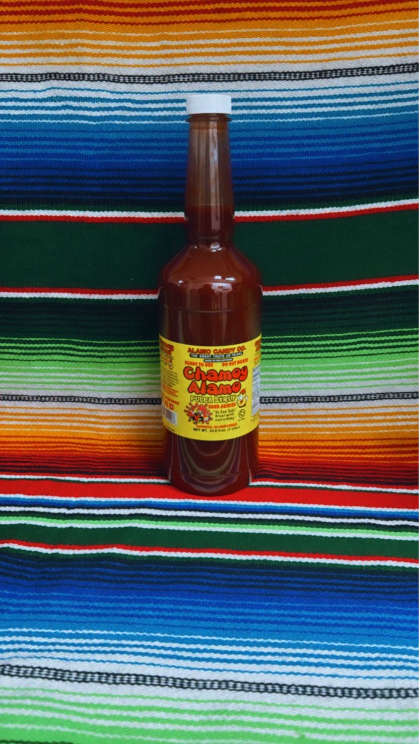 Alamo Candy Chamoy Pulpa Syrup