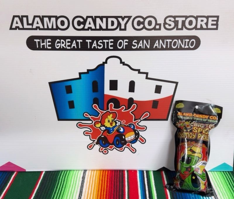 Alamo Candy Big Tex Spicy Chamoy Pickles each