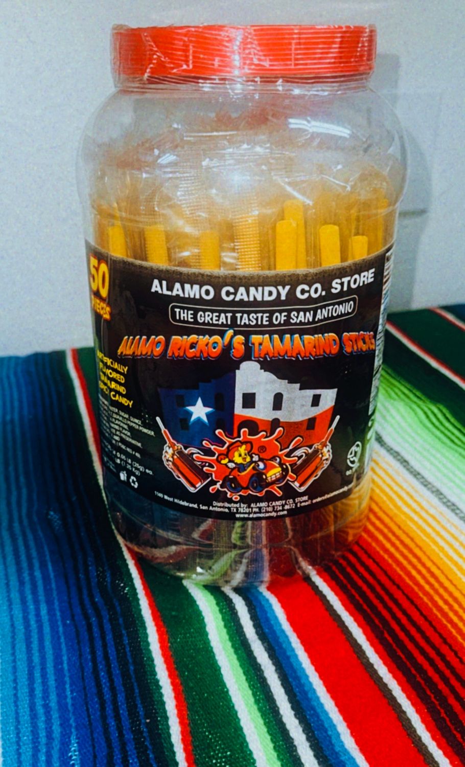 Ricko’s Tamarindo Sticks (Large) 50ct