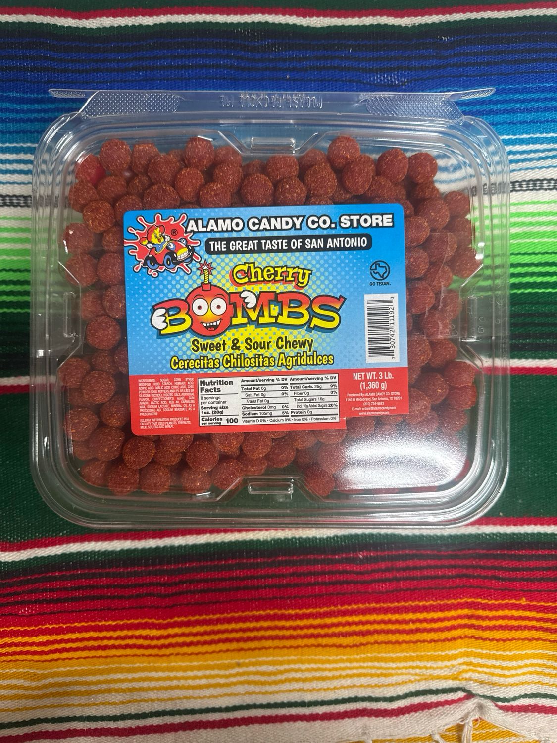 Cherry Bombs Tub 2 LB.