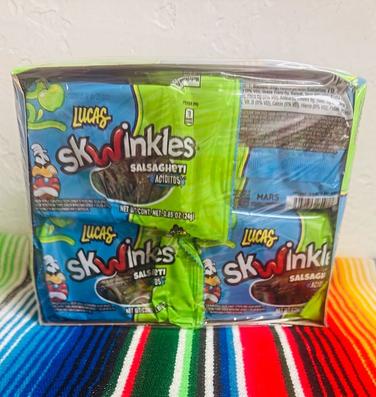 Lucas Skwinkles Salsagheti 12ct Box