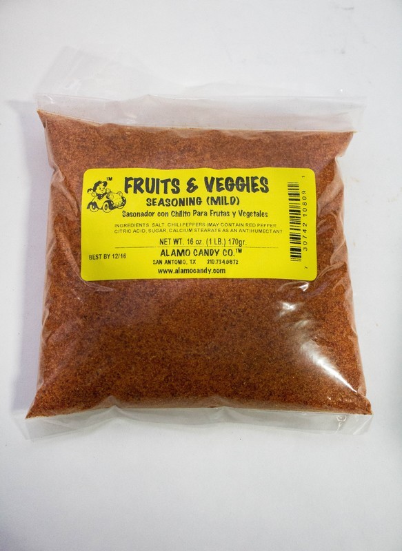 Alamo Candy Fruit & Veggies Bag 1LB. Limited Supplies  on 2 per order