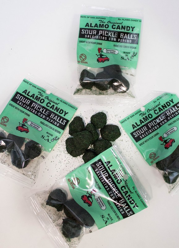 Alamo Candy Sour Pickle Balls Pegs (1oz.) 12ct. Bag LIMIT IS 3