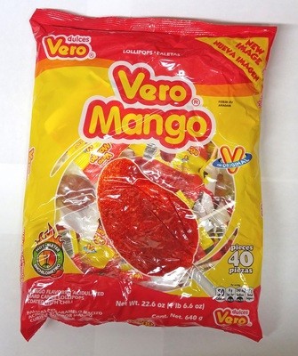 Vero Mango Paletas 40ct.