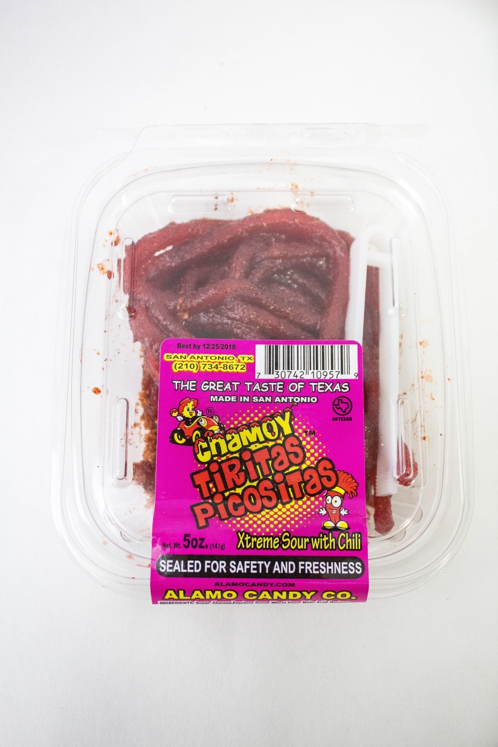 Tiritas Picositas with Chamoy 5oz. Tub