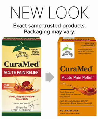 CuraMed Acute Pain Relief 120ct
