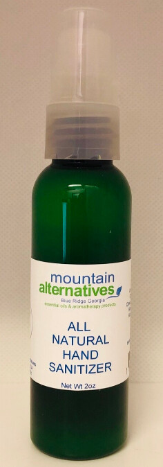 All Natural Hand Sanitizer 2oz