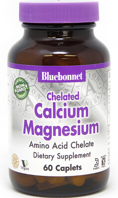 Chelated Calcium Magnesium 60 ct