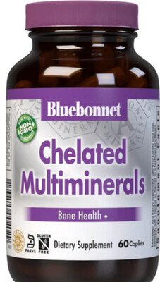Chelated Multiminerals w/Iron 60ct