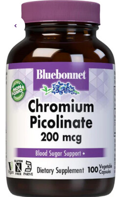 Chromium Picolinate 200 mcg 100 ct