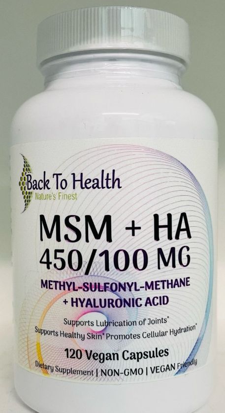 MSM w/Hyaluronic Acid 120 ct