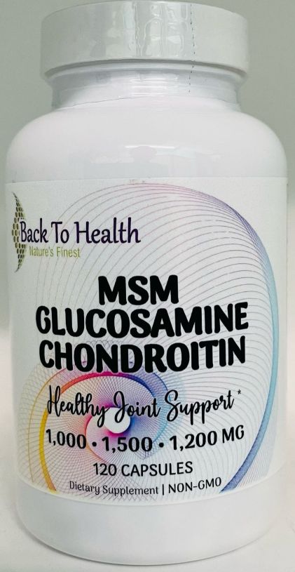MSM, Glucosamine, Chondroiton 120ct