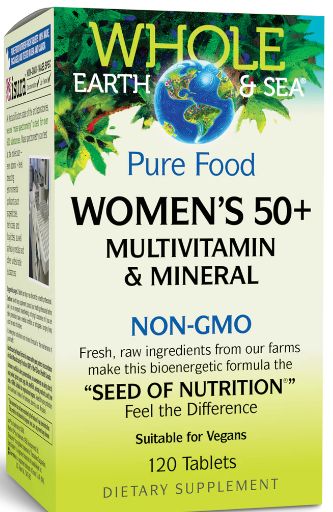 Pure Food Womens 50+ Multi 120ct