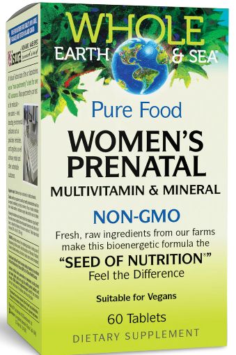 Pure Food Womens Pre Natal 60 Tabs