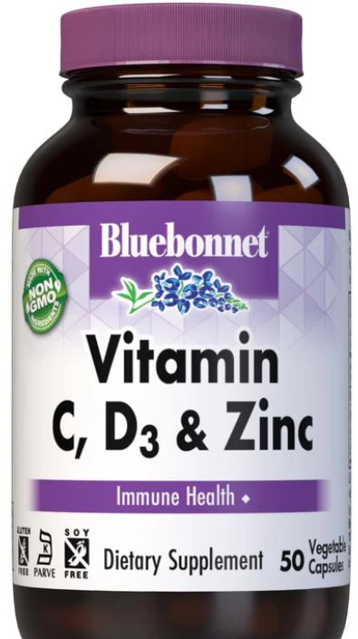 Vitamins C, D3 &amp; Zinc
