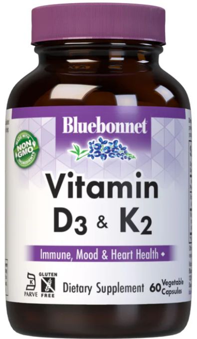 Vitamin D3 &amp; K2 Chewable 60ct