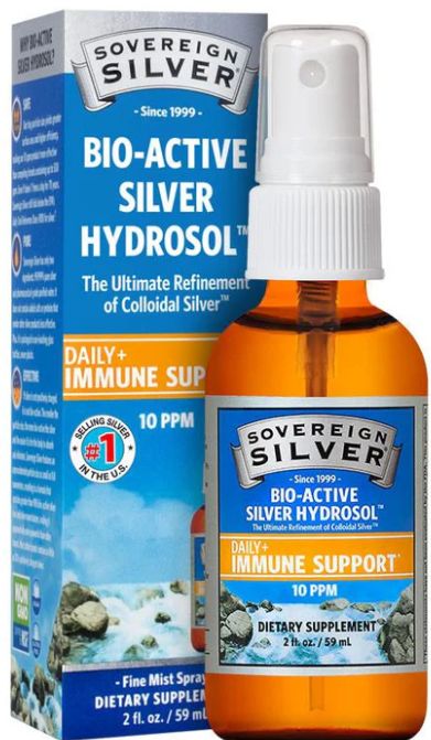 Bio-Active Silver Hydrosol 2oz Fine Mist