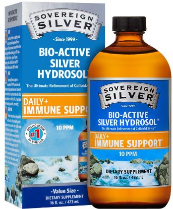 Bio-Active Silver Hydrosol 16 oz Twist Top