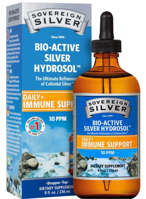 Bio-Active Silver Hydrosol 8oz Dropper