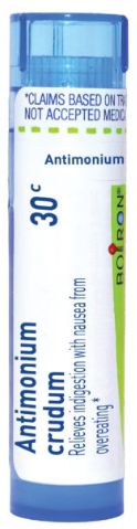 Antimonium Crudum 30C