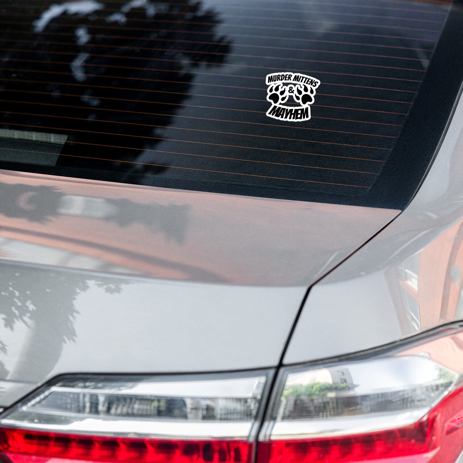 Murder Mittens  Mayhem Bubble-free stickers