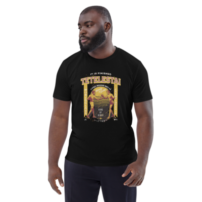 Unisex organic cotton &quot;It is Finished&quot; &quot;Tetelestai&quot; t-shirt