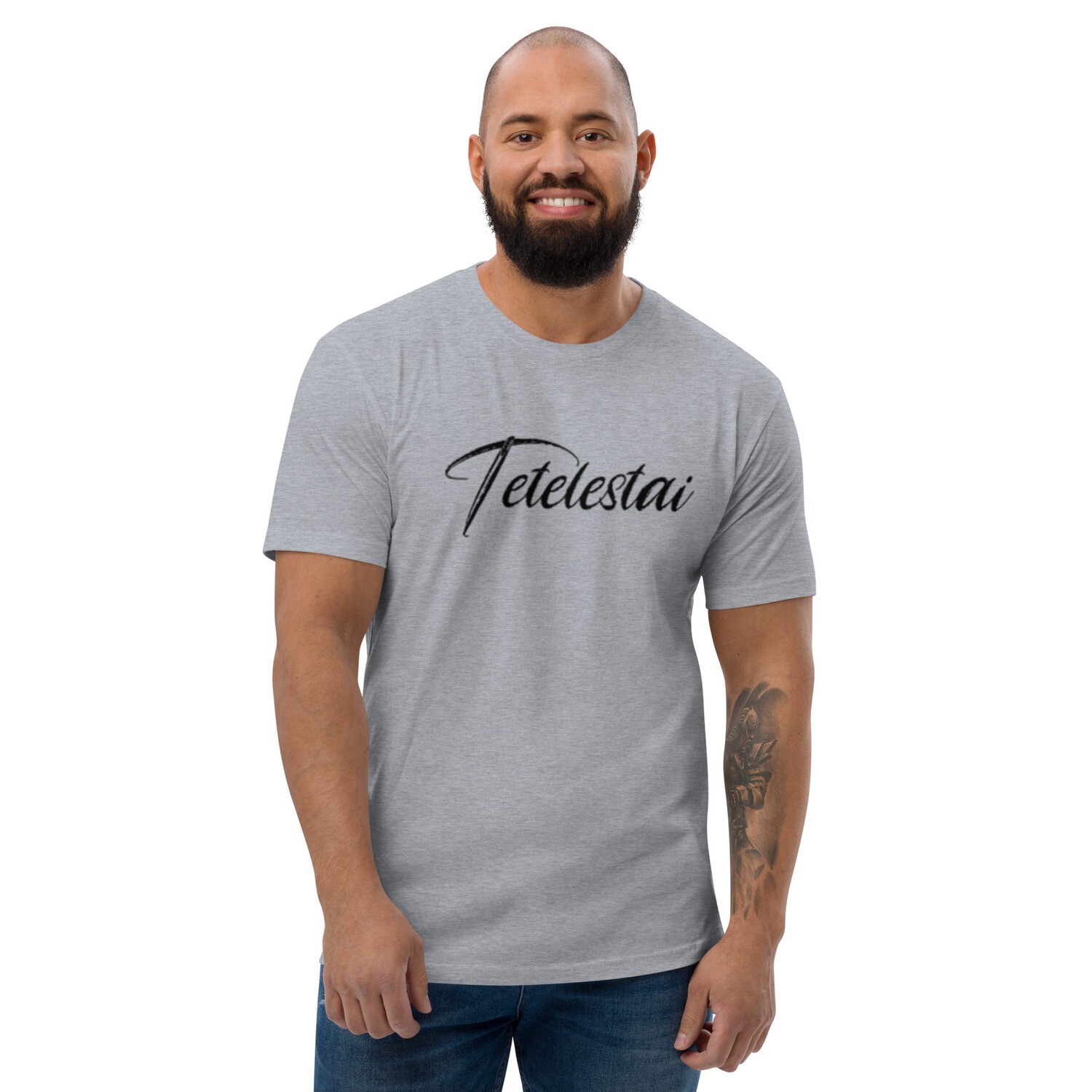 Short Sleeve T-shirt &quot;Tetelestai in Script&quot;