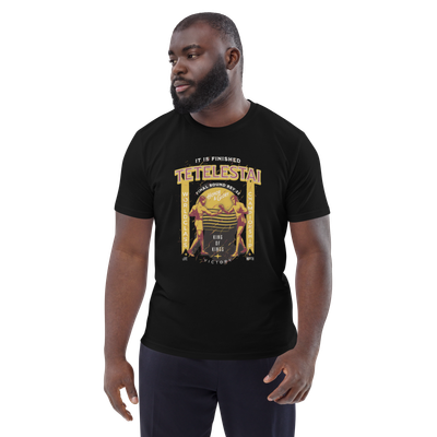 Unisex organic cotton "It is Finished" "Tetelestai" t-shirt