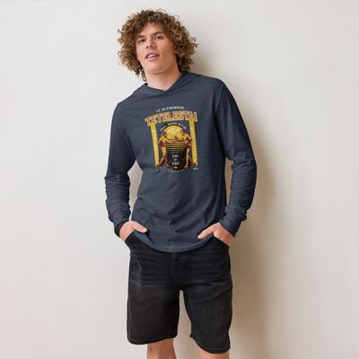 Hooded long-sleeve "It is Finished" "Tetelestai" tee