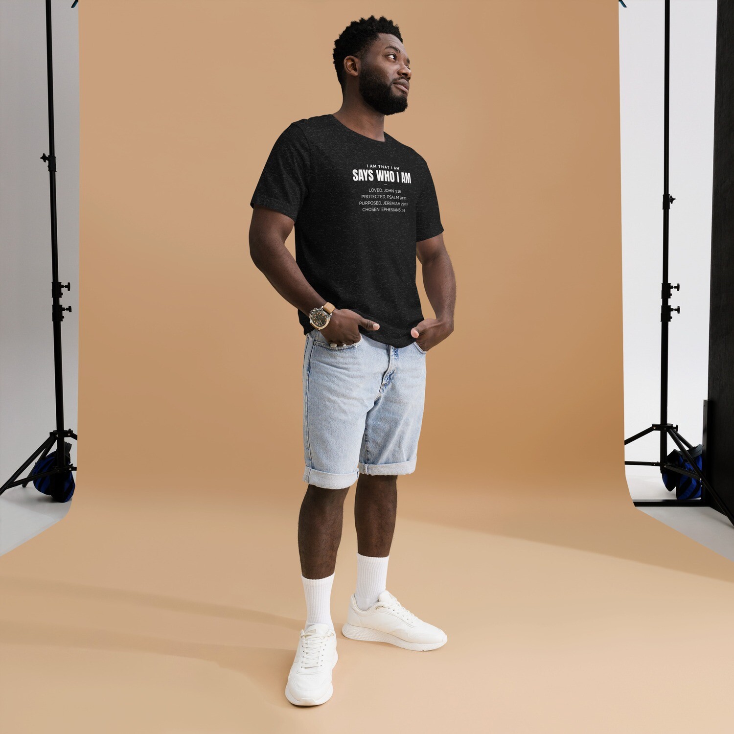 Unisex t-shirt "I AM"