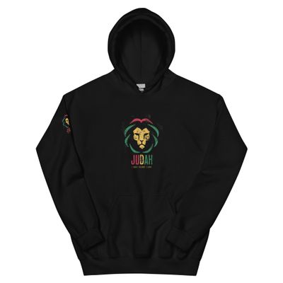 Lion of Judah 1 God, 1 Blood, 1 Love Unisex Hoodie