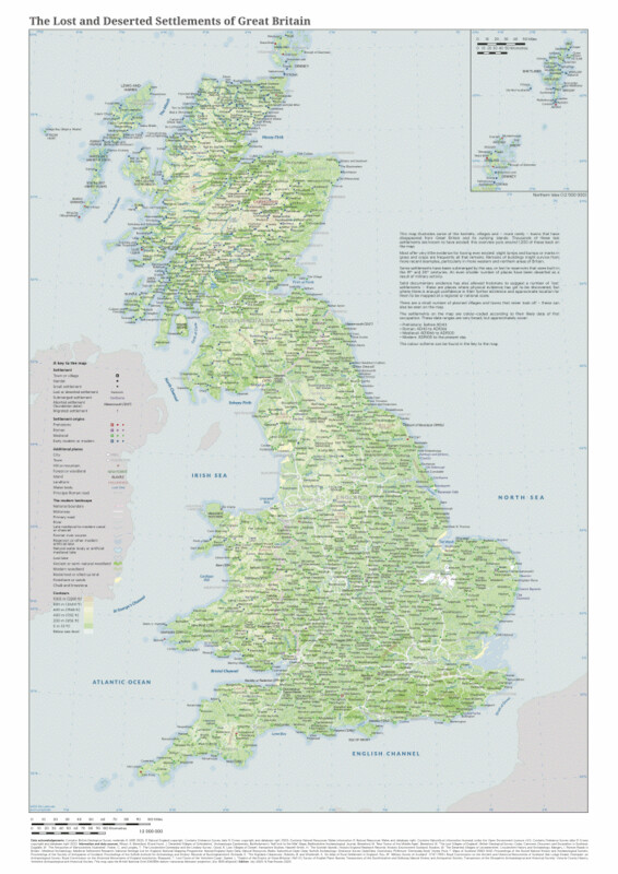 The Lost and Deserted Settlements of Great Britain